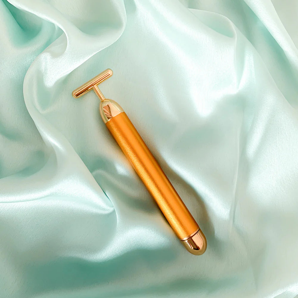 24K Gold Facial Massage Electric Roller | š„FLAT 61% OFF SALEš„